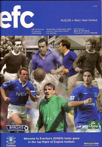 Everton FC v West Ham United FC